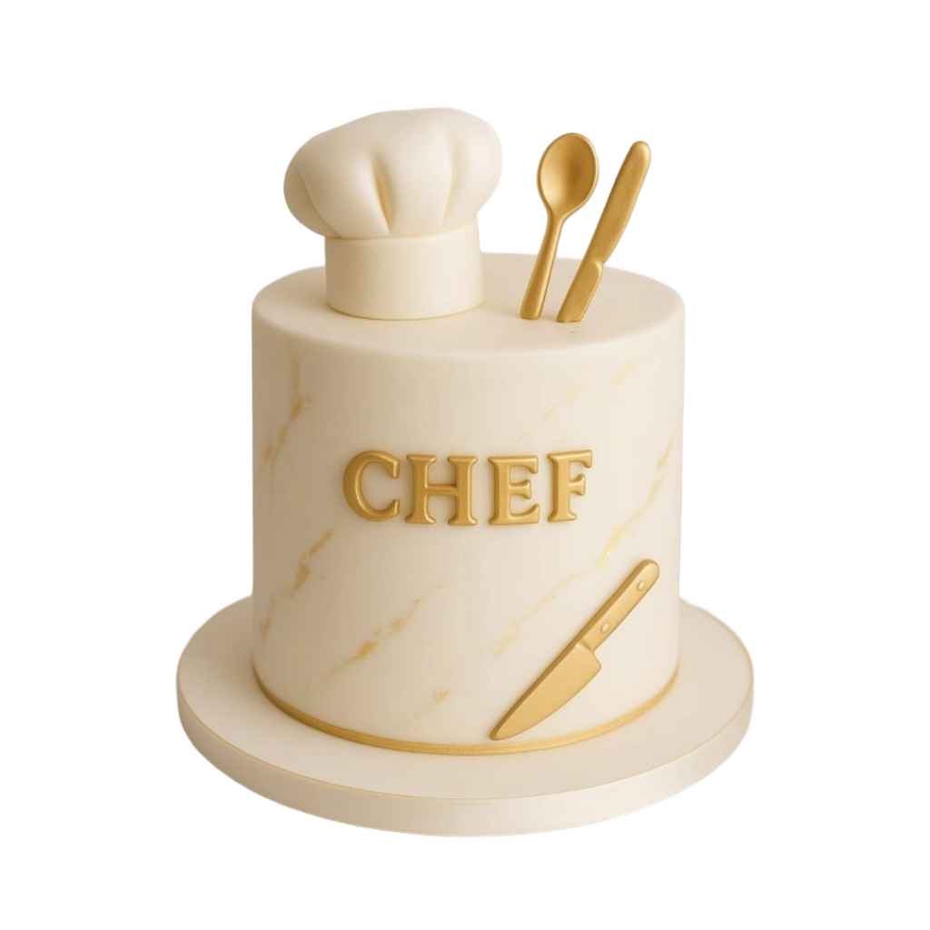 Elegant Chef Profession Cake | Kool Cakes