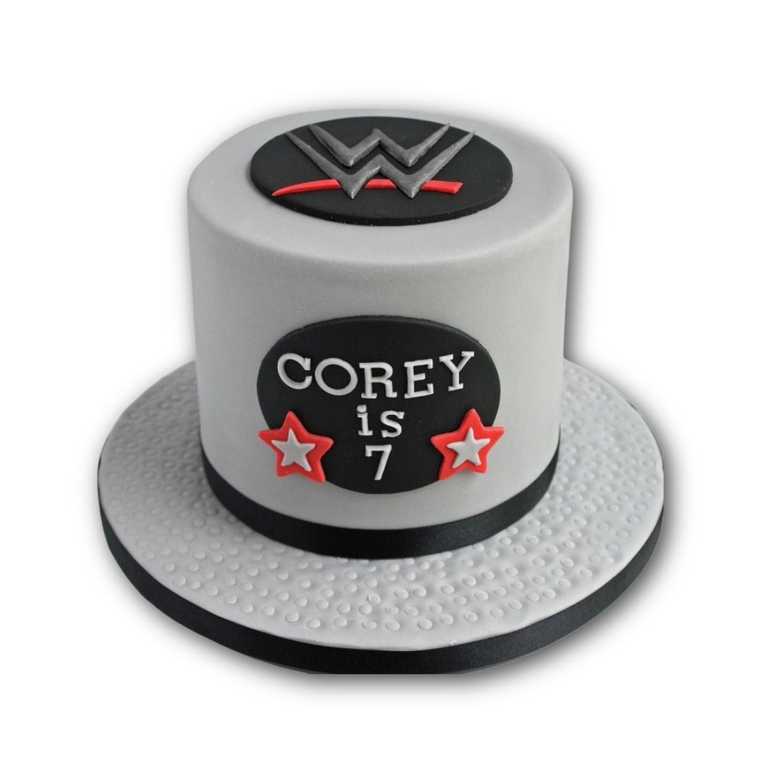 WWE logo cake | Kool Cakes