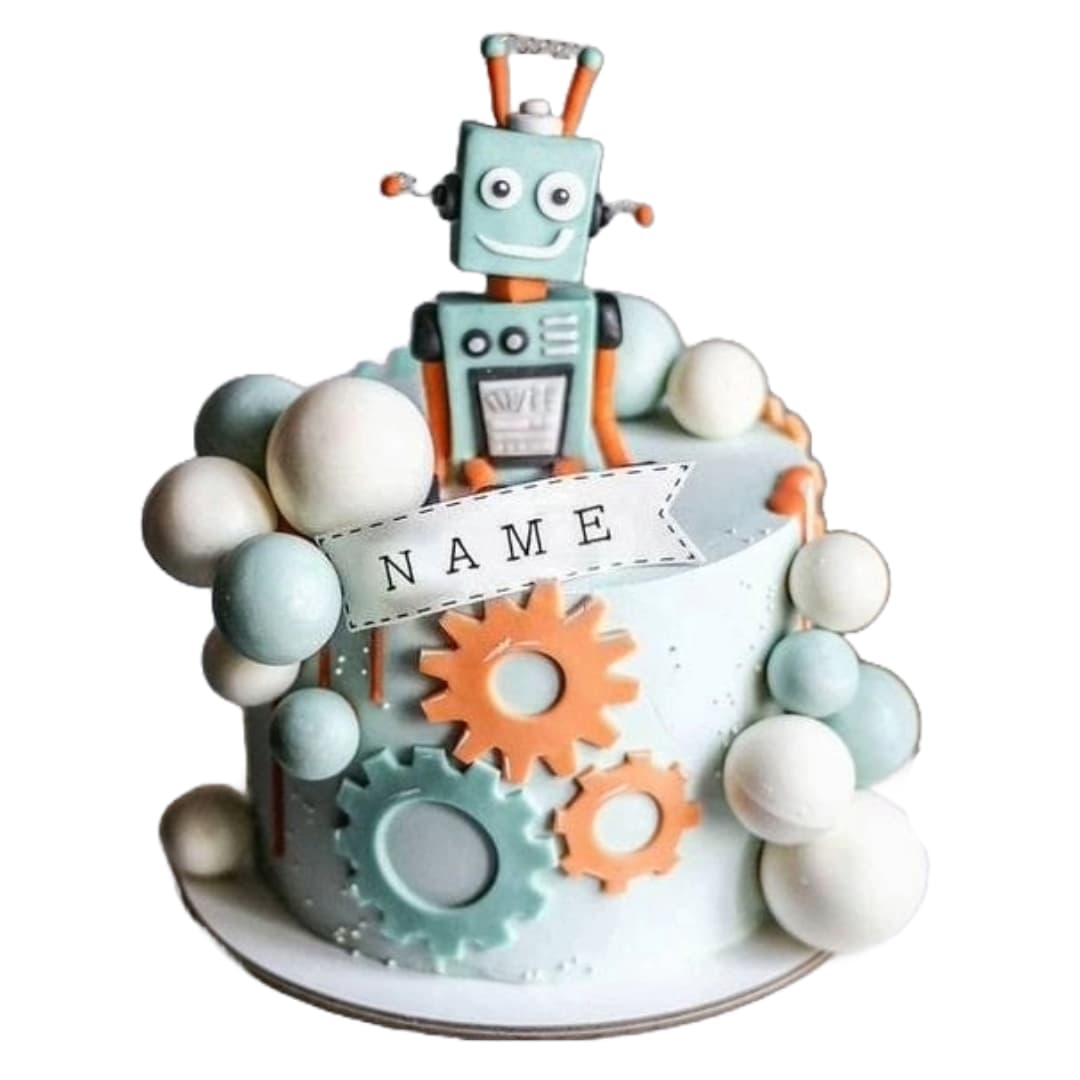 Robot Science Cake For Kids  | Kool Cakes
