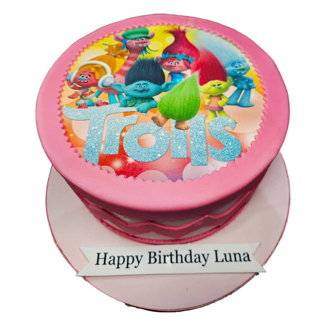 The Trolls cake | Kool Cakes