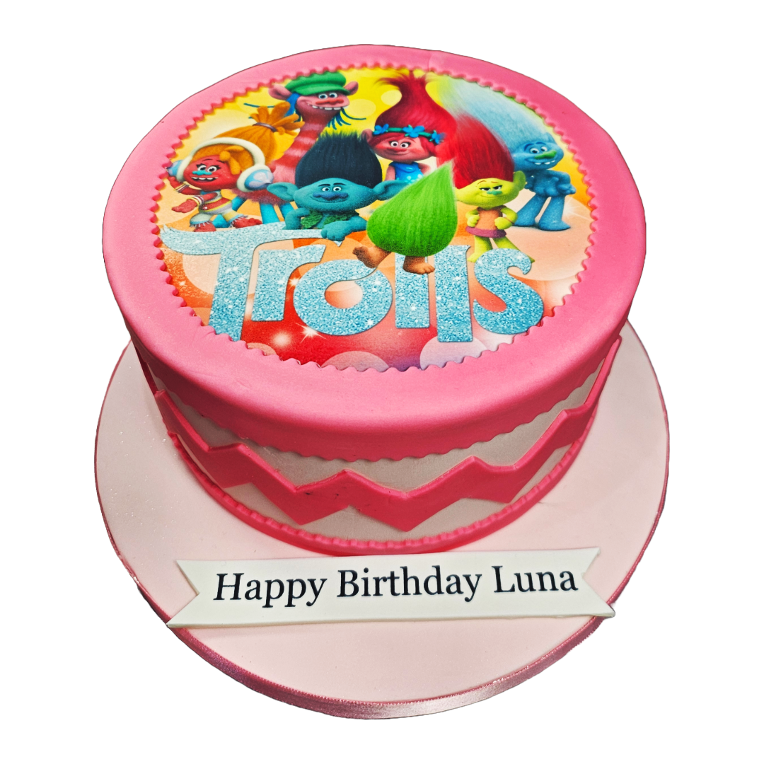 The Trolls cake | Kool Cakes