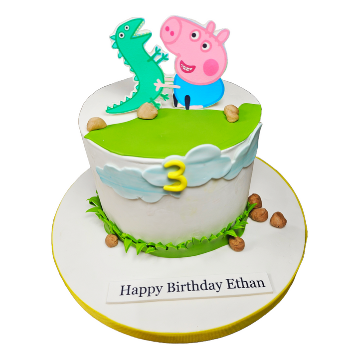 George and Dinosaur Cake | Kool Cakes