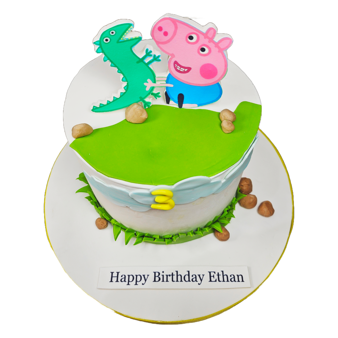 George and Dinosaur Cake | Kool Cakes