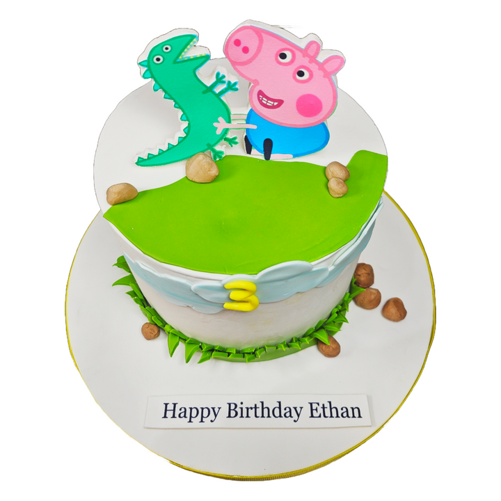 George and Dinosaur Cake | Kool Cakes