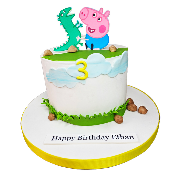 George and Dinosaur Cake | Kool Cakes