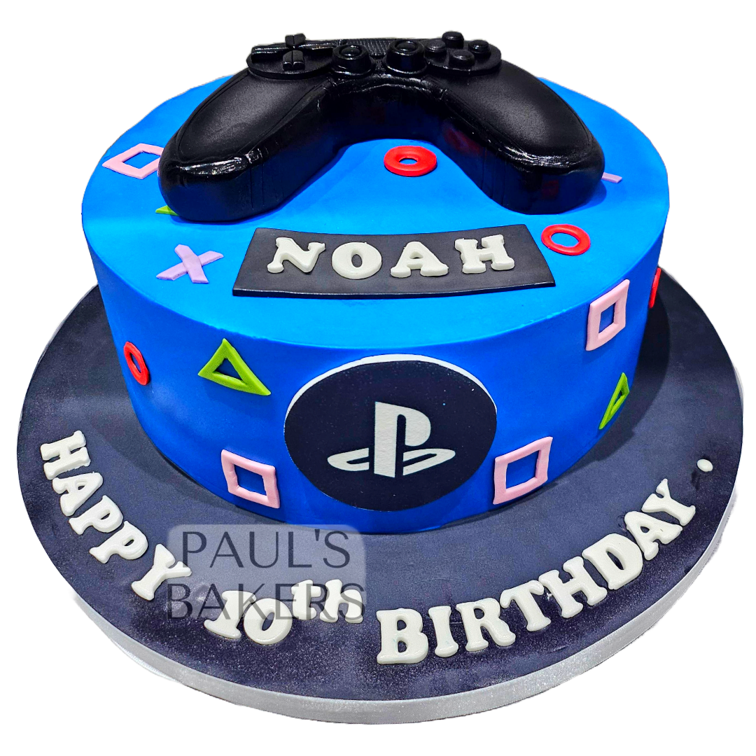 Playstation Themed Gaming Cake | Kool Cakes