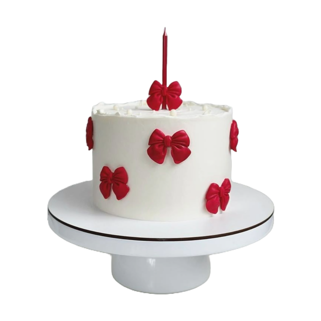 Ruby Red Bow Cake | Kool Cakes