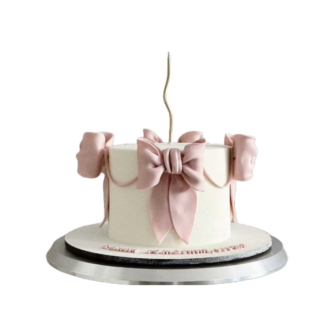 Blush Bow Beauty Cake | Kool Cakes