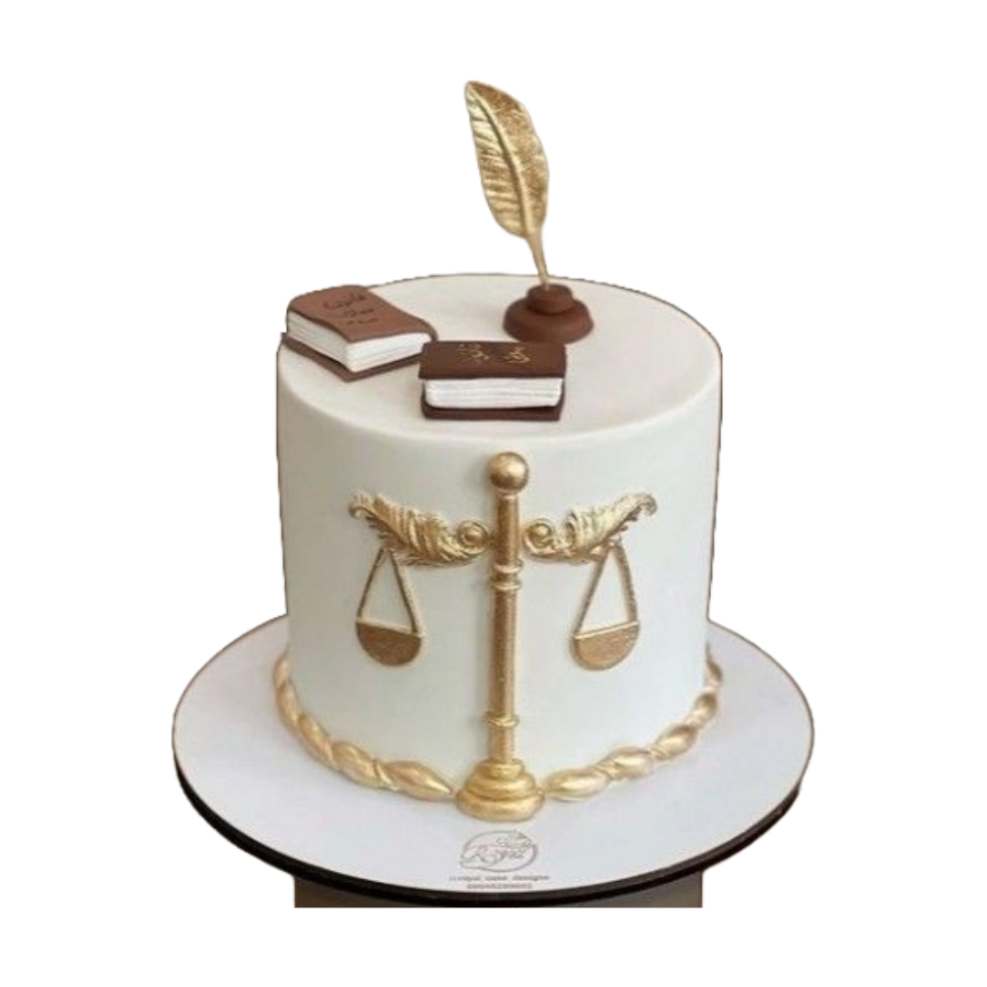 Scales of Justice Cake | Kool Cakes