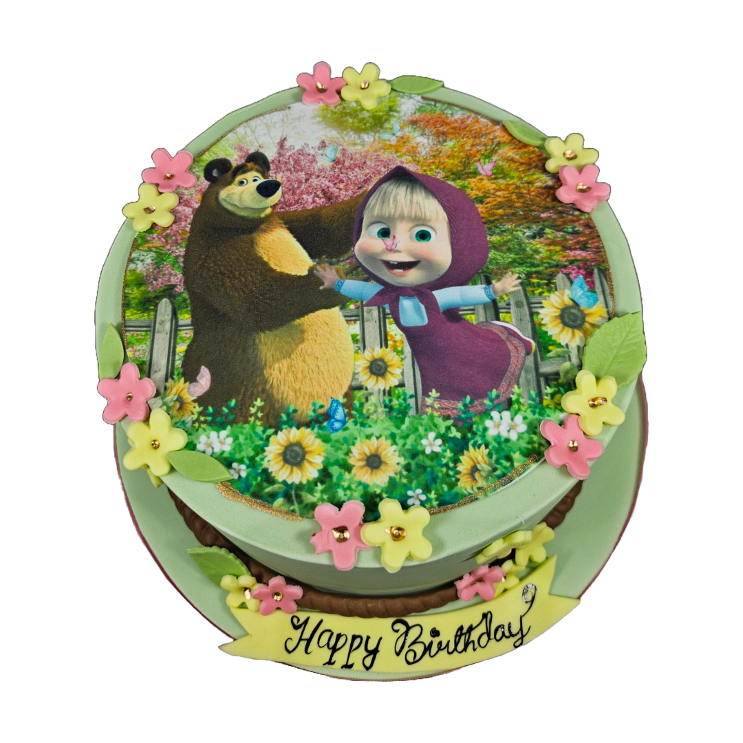 Masha & The Bear Cake | Kool Cakes