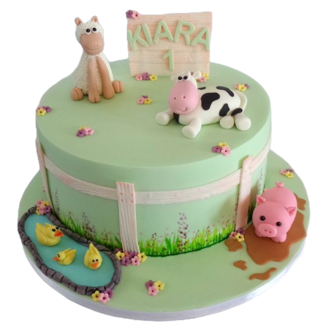 Farm Themed Cake | Kool Cakes