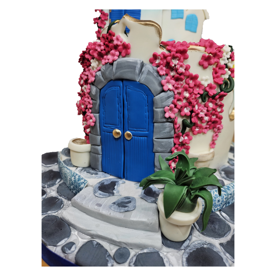 Greece Themed Vacation Cake | Kool Cakes