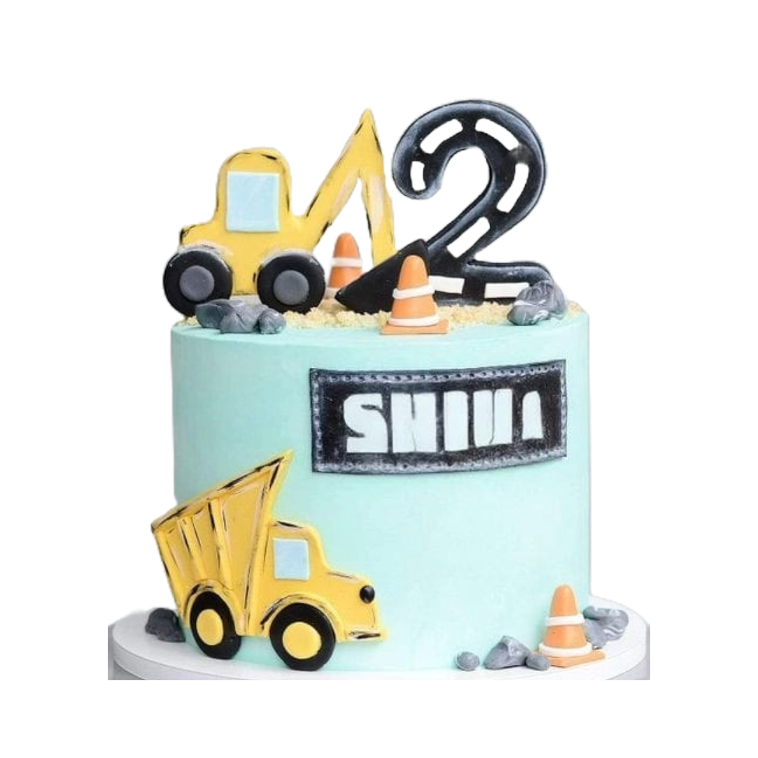 Construction Theme Cake for Kids  | Kool Cakes