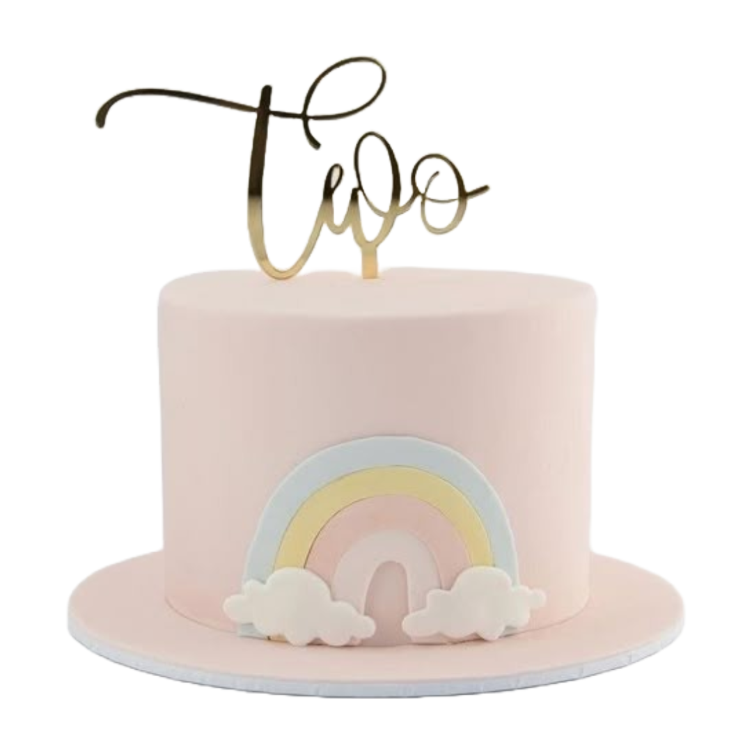 Pastel Rainbow Cake | Kool cakes