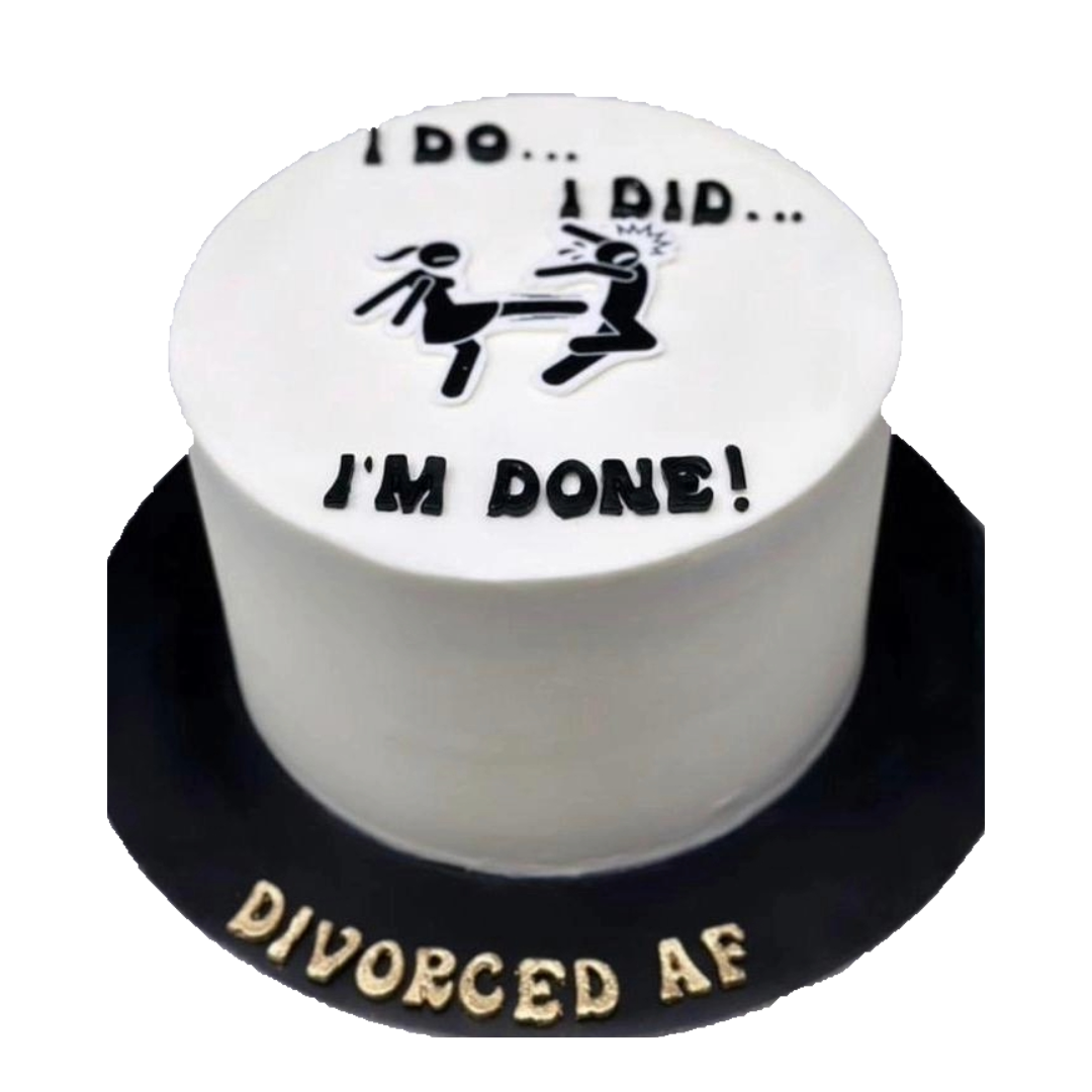 Divorce Celebration Cake | Kool Cakes