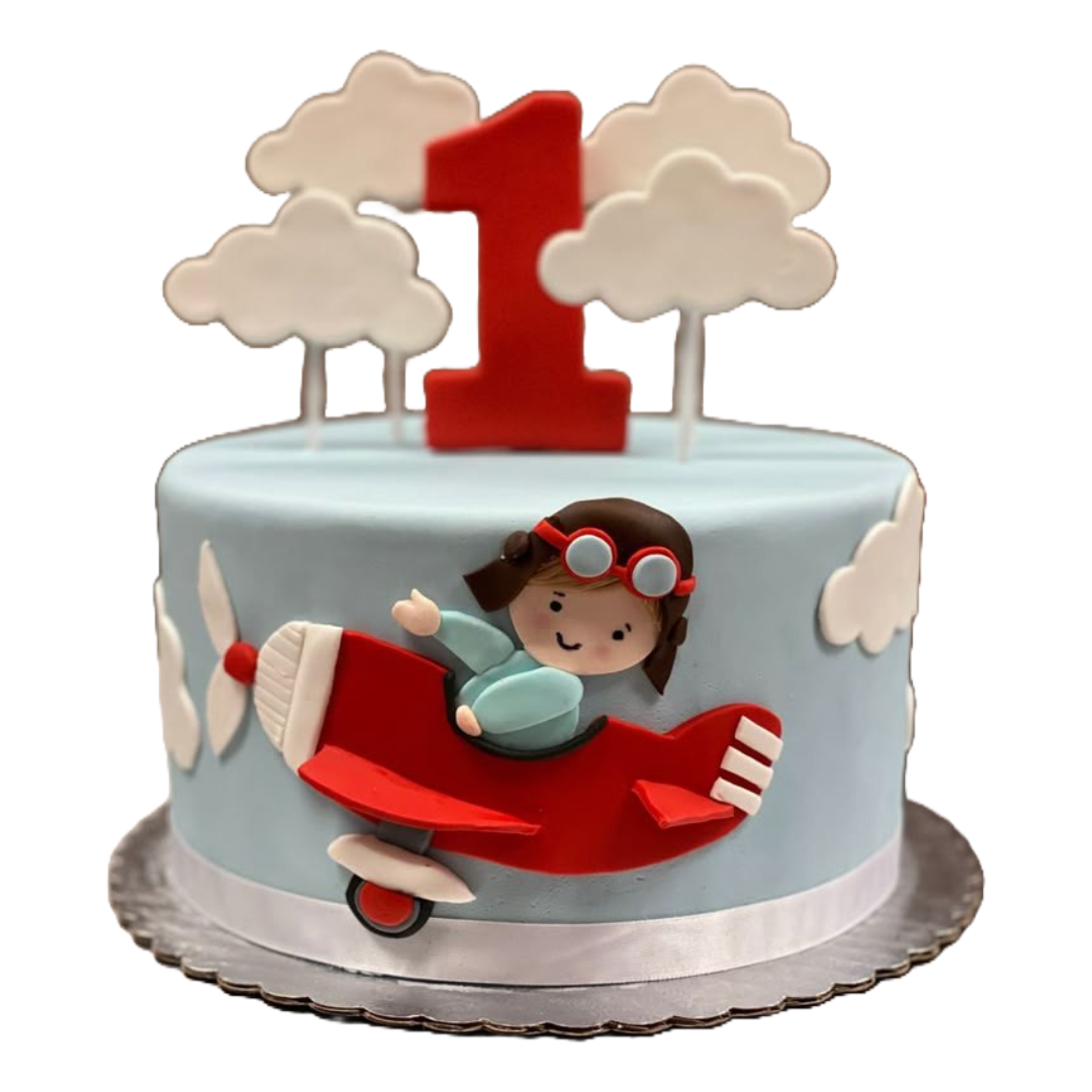 Baby Pilot Airplane Cake | Kool Cakes