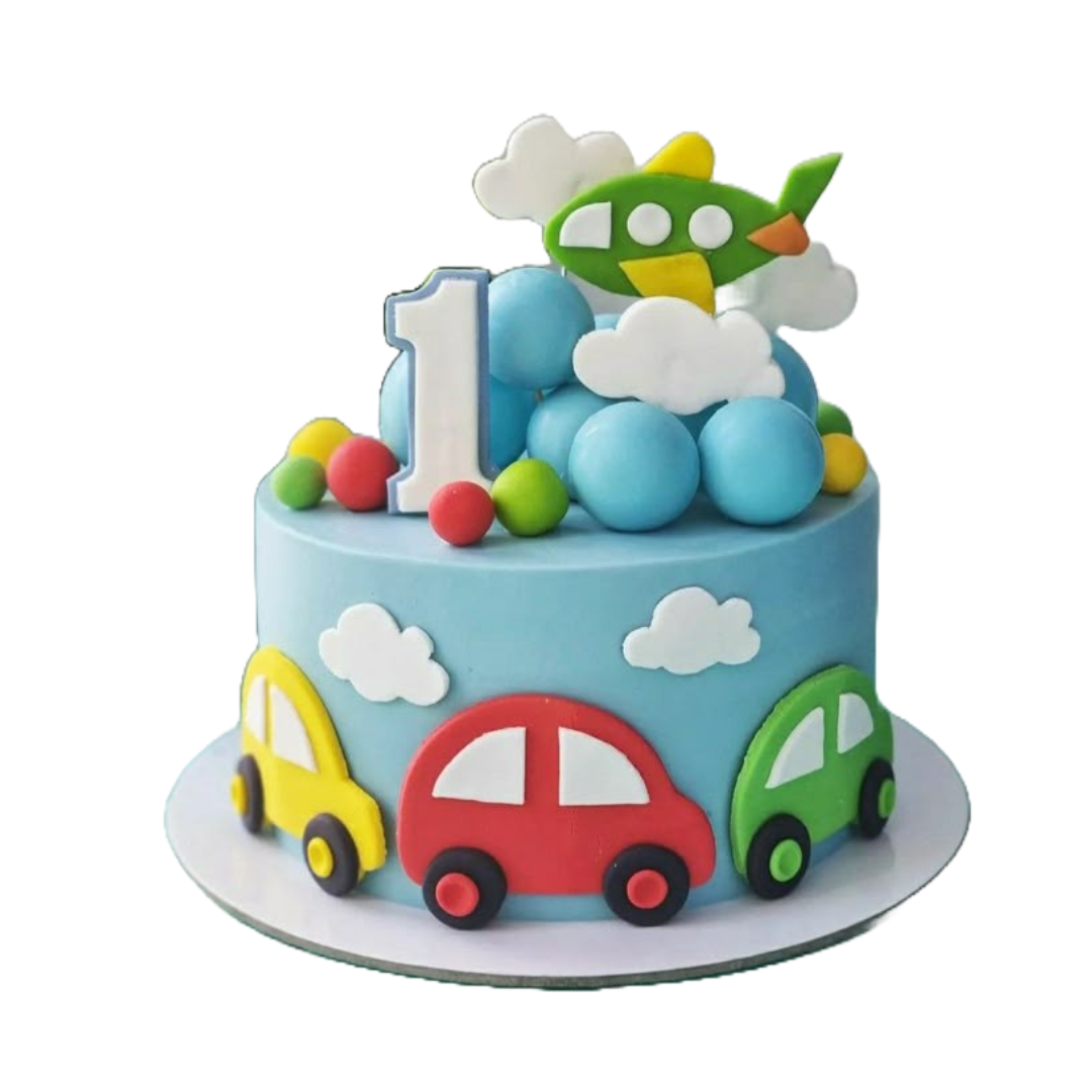 Colourful Cars Cake | Kid's Cake | Kool Cakes