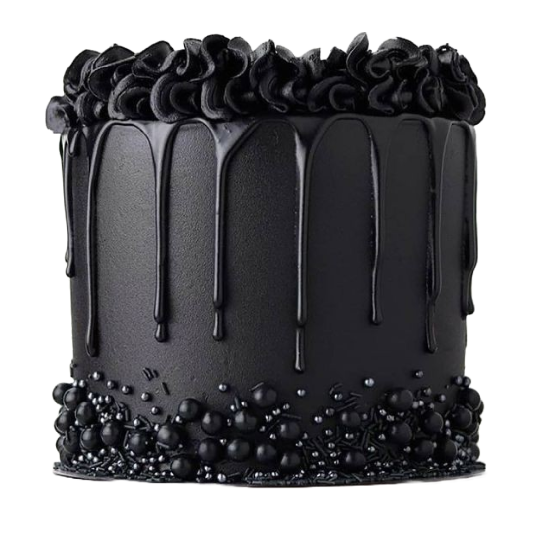 Black Lambeth Cake | Kool Cakes