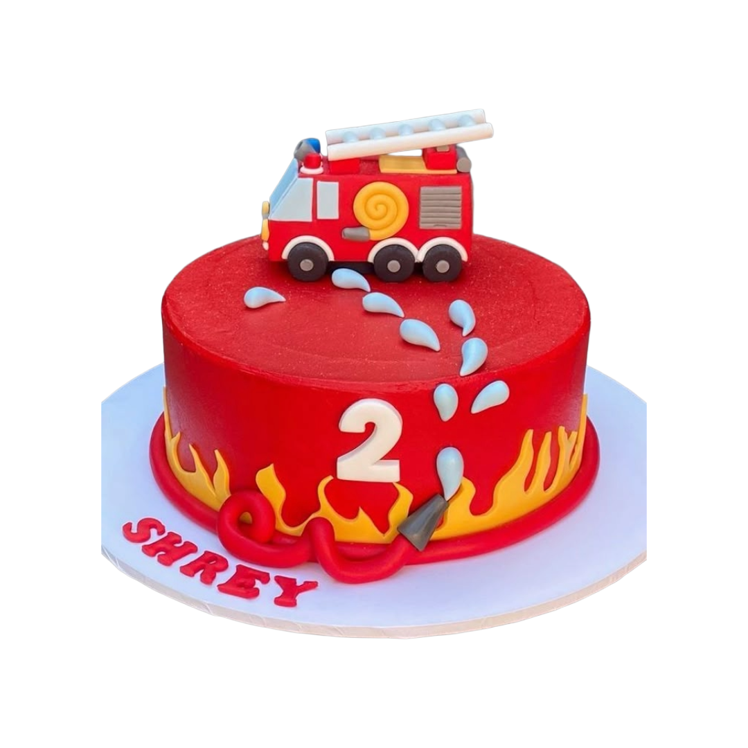 Fire Engine Cake  | Kool Cakes