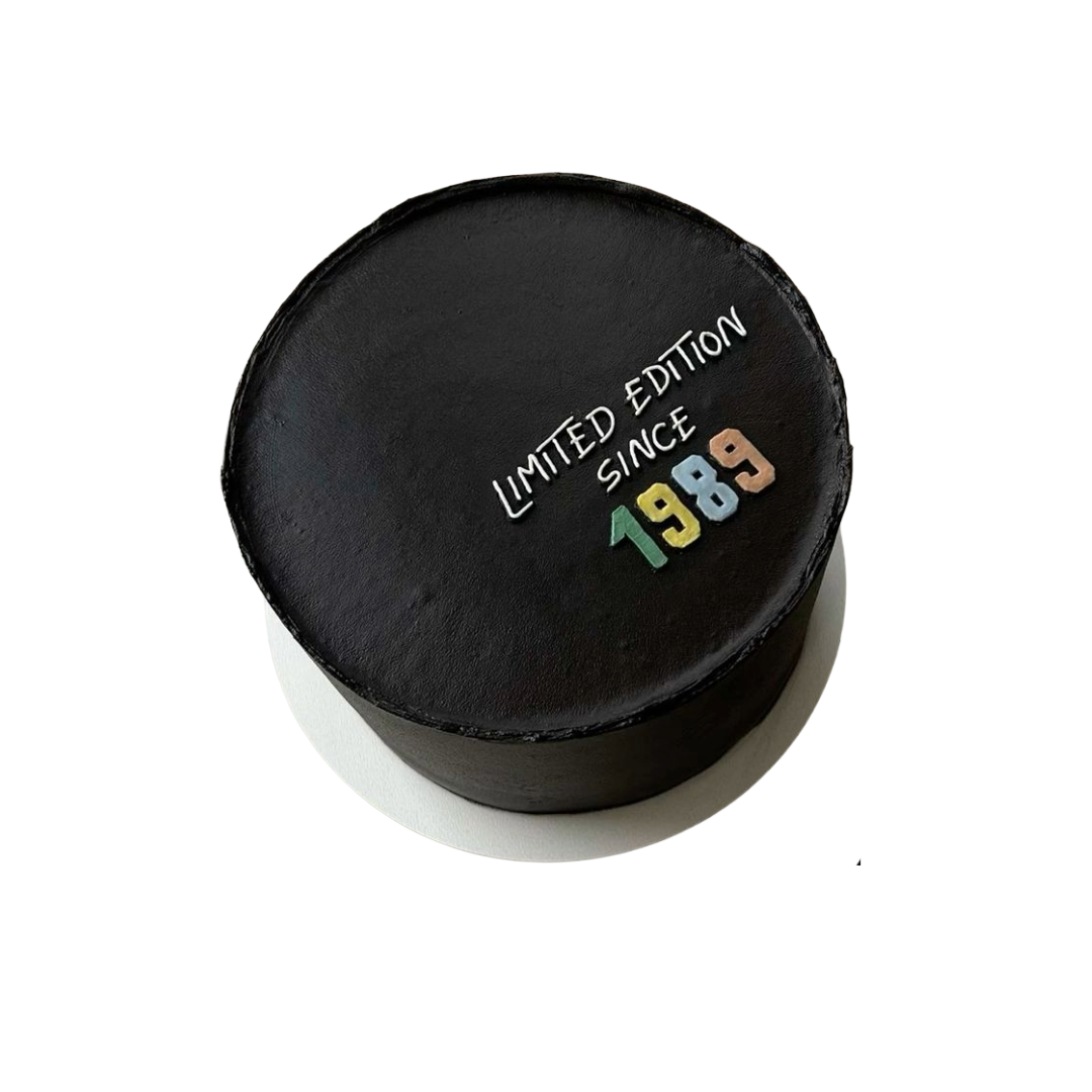 Black Milestone Cake | Kool Cakes
