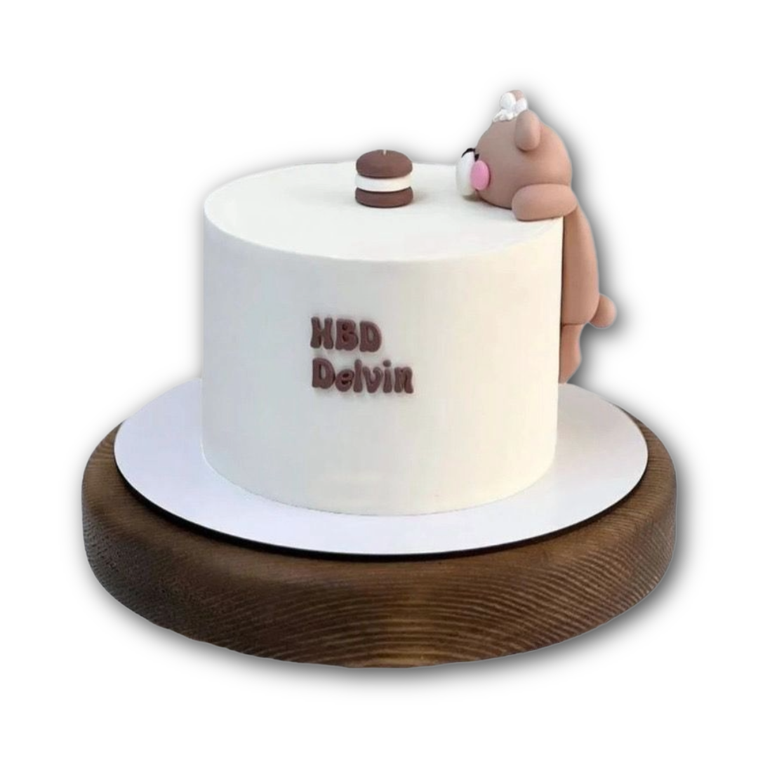 Peeking Bear Delight Cake| Kool Cakes