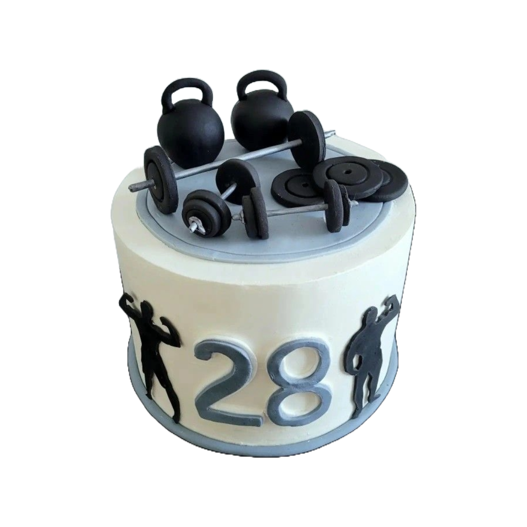 Iron & Gains Cake | Kool Cakes