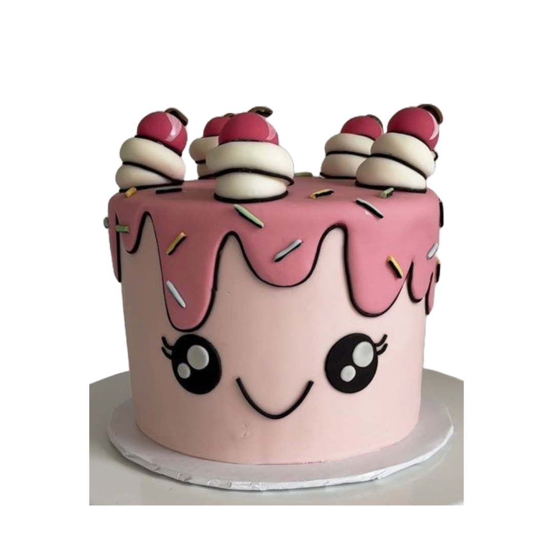 Cute Comic Face Cake | Kool Cakes