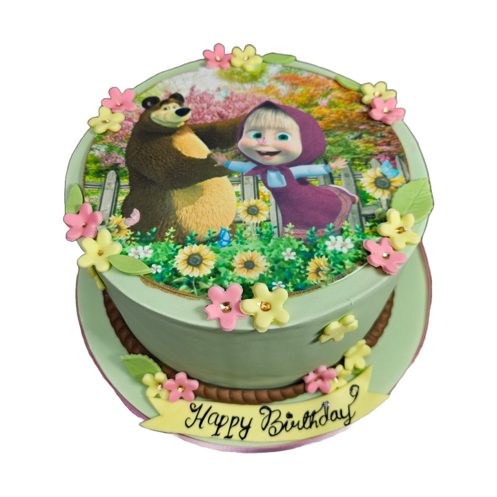 Masha & The Bear Cake | Kool Cakes