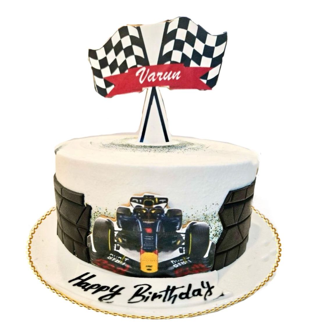 F1 Racing Champion Cake | Kool Cakes