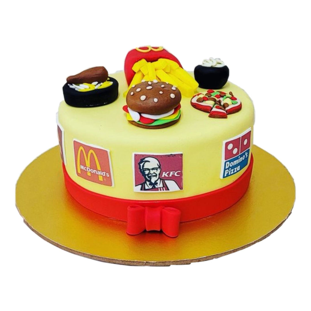 Fast Food Feast Cake | Kool Cakes