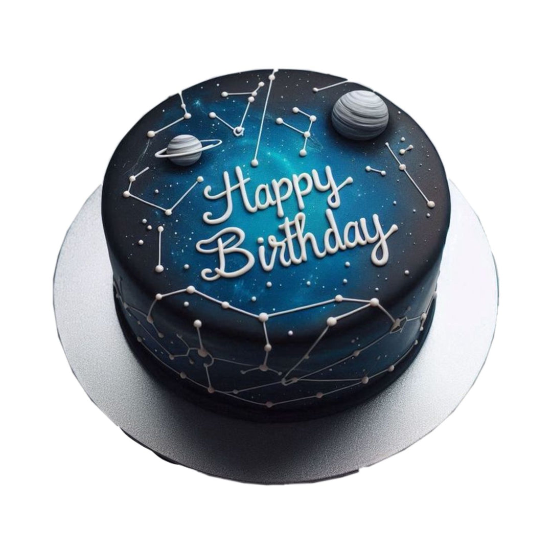 Cosmic Nebula Cake| Kool Cakes
