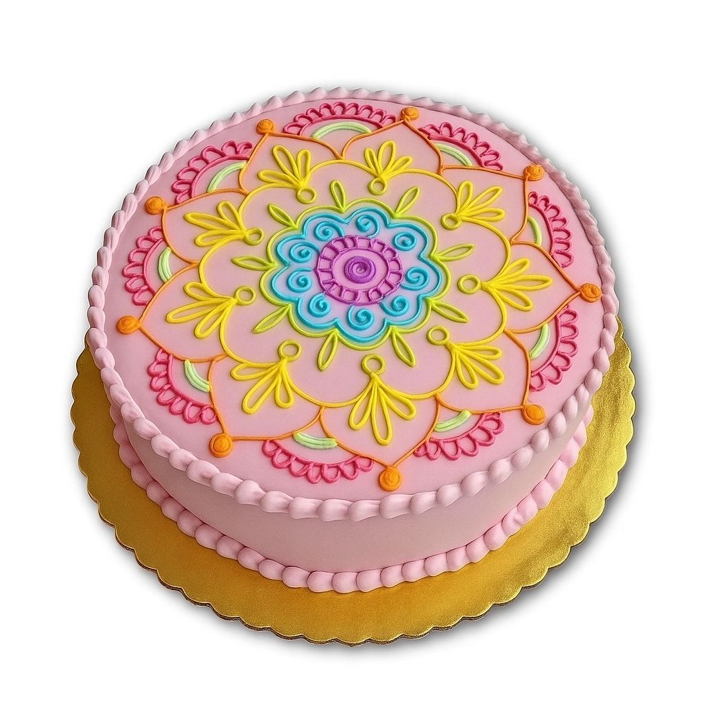 Pink Mandala Cake | Kool Cakes