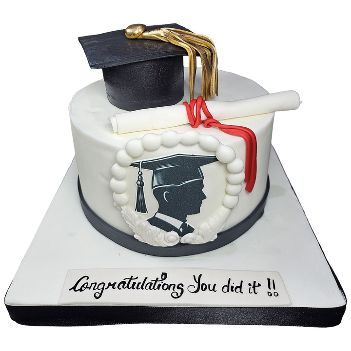 Graduation Cake For Him | Kool Cakes