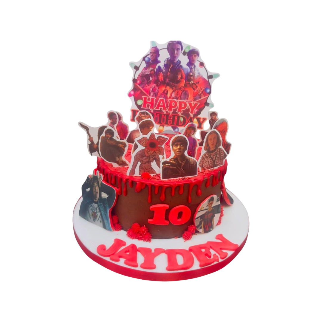 Stranger Things Cake | Buttercream Cake