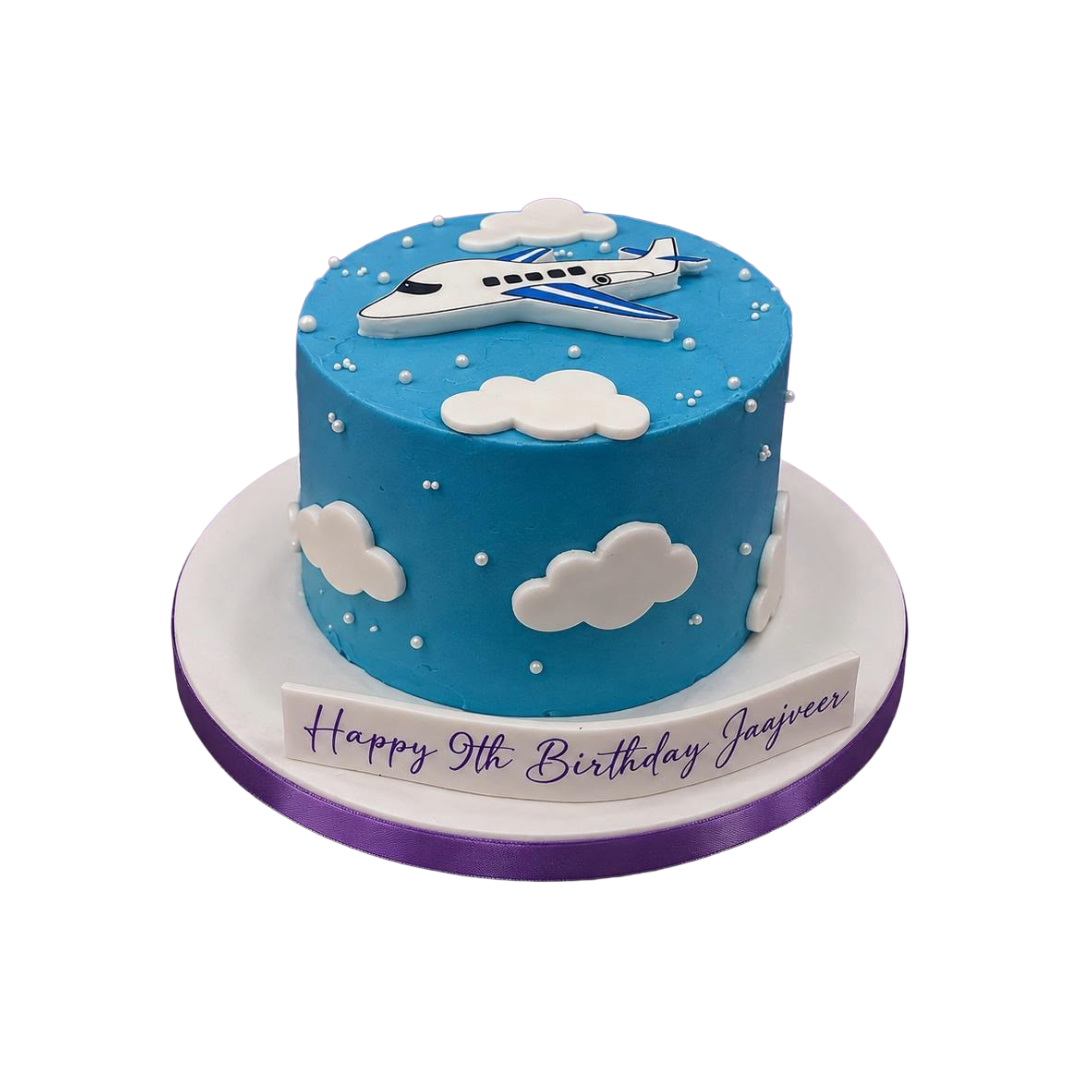 Blue Sky Cake | Buttercream Cake