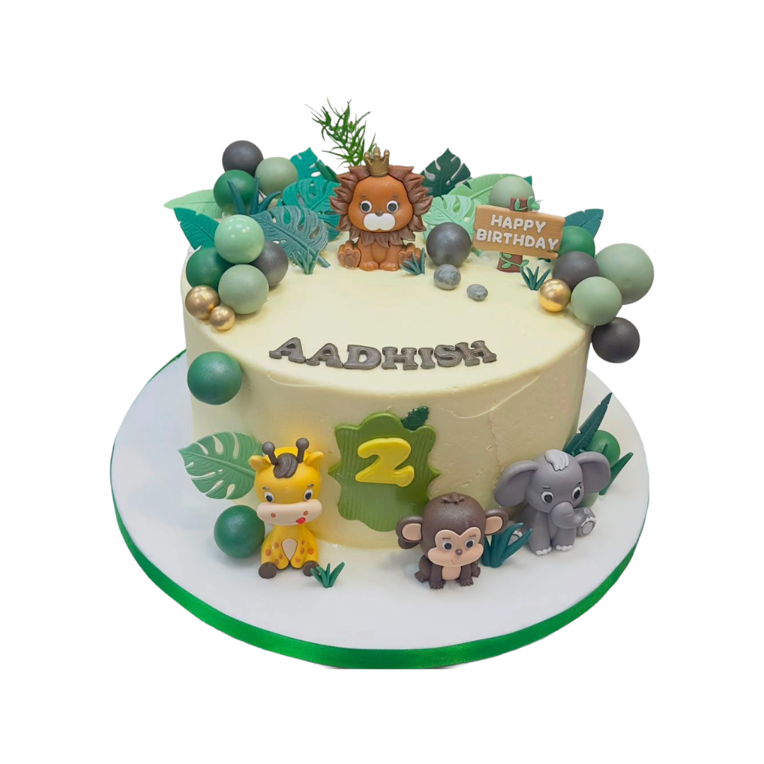 Jungle Cake | Buttercream Cake