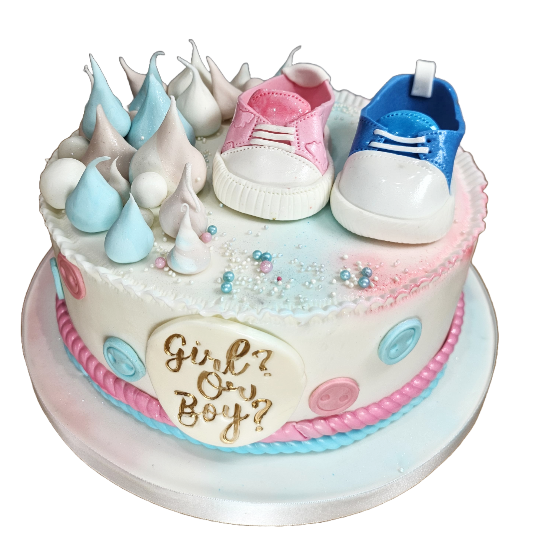 Gender Reveal Cake | Kool Cakes