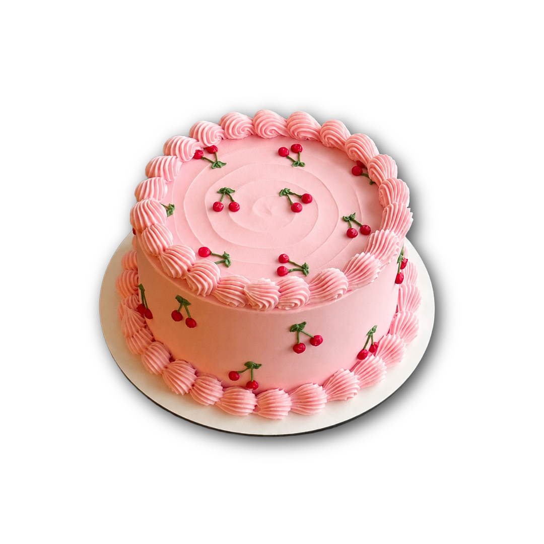 Cherry Blossom Cake | Buttercream Cake